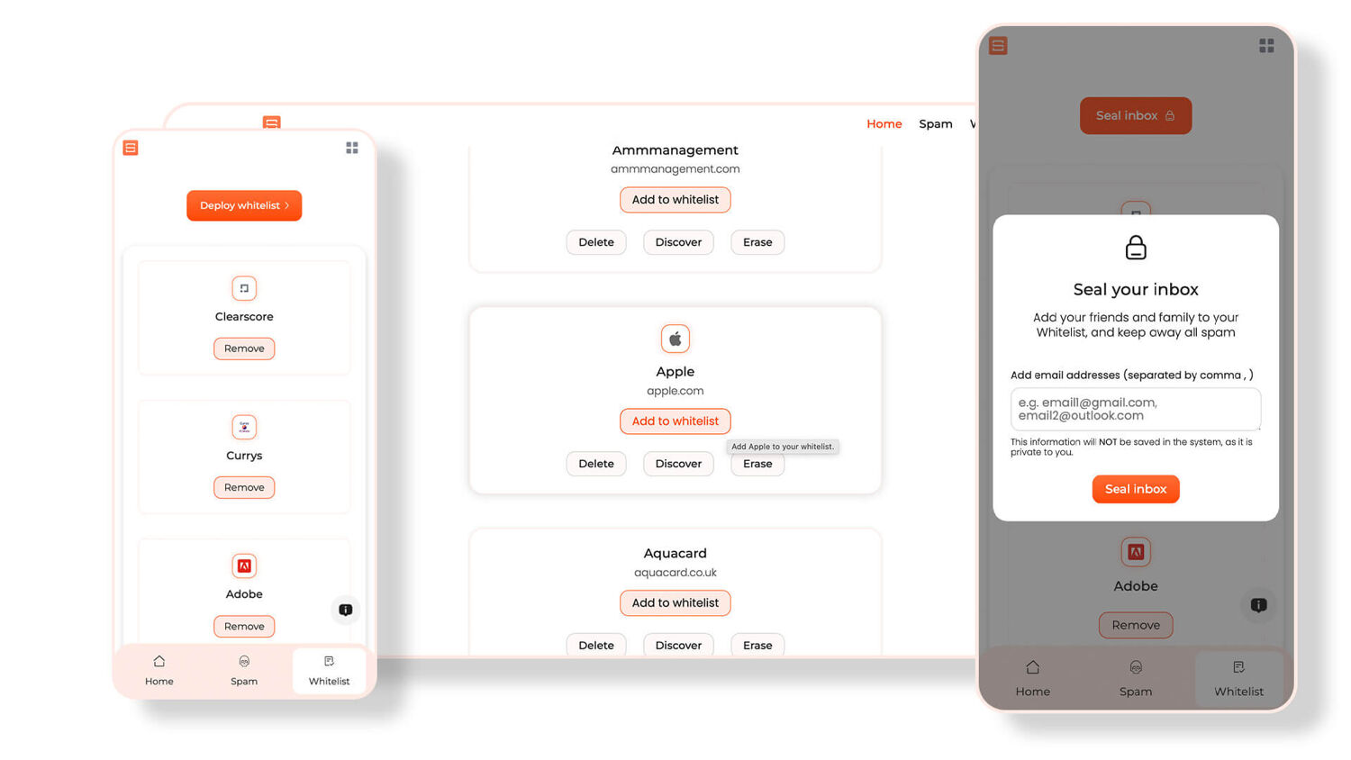 Sentrya dashboard